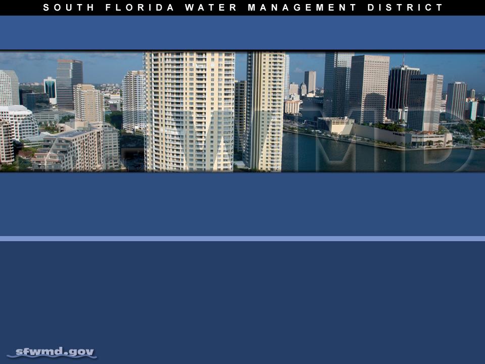 Characterization of Stream Flow in South Florida Application to Managing Flow in Artificial