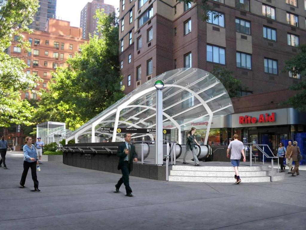 96 th Street Entrance 3 rendering NW