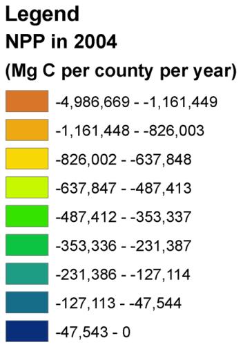 County distribution