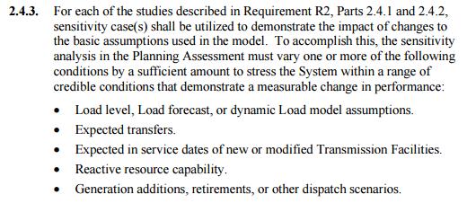 New process's required by TPL-001-4 Dynamic Load modeling (R2.4.1 and R2.