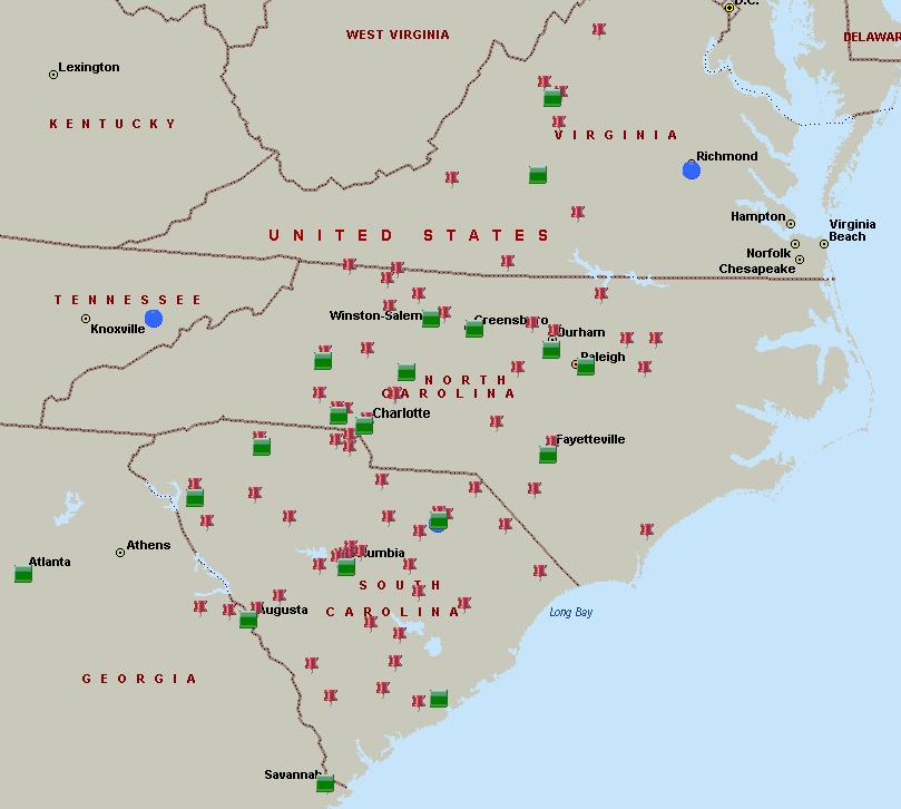 Snapshot of Sonoco Recycling in the Carolinas 71 municipalities served in the Southeast and growing. Sonoco Recycling employs over 200 people in South Carolina with annual wages of $6 million.