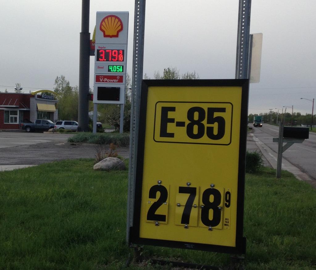 Ethanol Economics E-85 s discount to regular