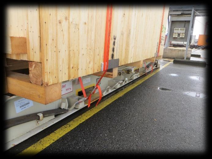 Securing Major mistakes improper lashing of protruding cargoes Cargo with overwidth must not be