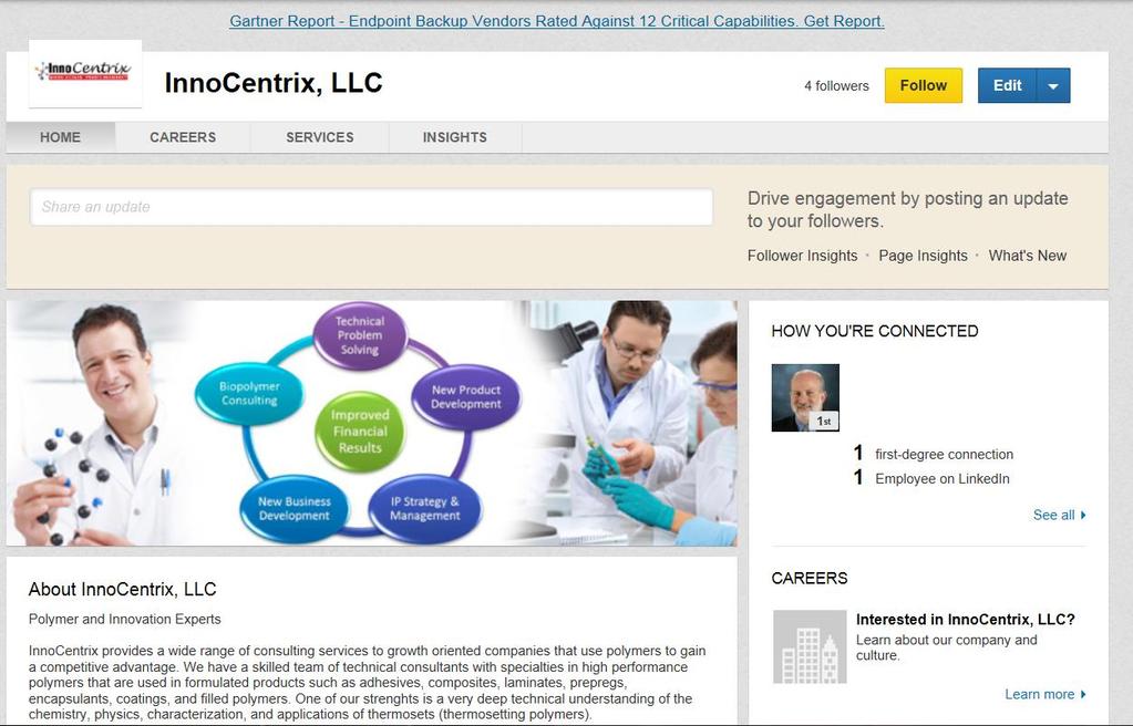 InnoCentrix Company Page