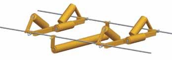 Underground Belt Structure Configurations Roof-hung no special tools required for setup and has Cat handle and pin connections or Caterpillar patented EZEE-LOC for fast installation Floor-mounted