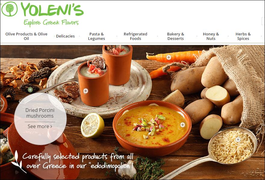 Fig. 2. Yoleni s Greek products 4 Conclusion A number of studies show that up to 30% of customers do not complete their order at the e-shop for various reasons.