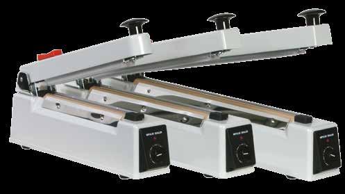 820mm Heat Sealer 820 001064 Magneta 1020MM Heat Sealer 1020 Heat Sealer with Cutter This impulse heat sealer is manufactured for polythene up to 400 mm wide and
