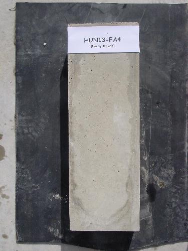3.3 Properties of Hardened Self-Compacting Concrete 3.3.1 Form Finishing Quality In order to assess the quality of the concrete surface finishing, a box with the inner cross section of 100X200 mm and height of 600 mm was made.