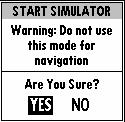 GETTING STARTED Status Page/Simulator Mode Status Field Horizontal Accuracy Dilution of Precision Satellite Sky View Status Bar Signal Strength Indicators The GPSMAP 175 s status page provides a