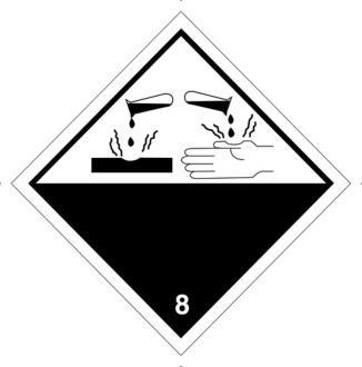 Classification Class 8,9 Class 8 --- Corrosive substances Class 8 comprises substances (liquids or solids) which, by chemical action, will cause severe damage when contact with