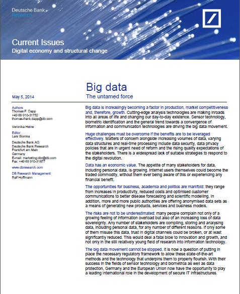 Big Data technology is widely recognized as delivering high performance at a low cost Big Data