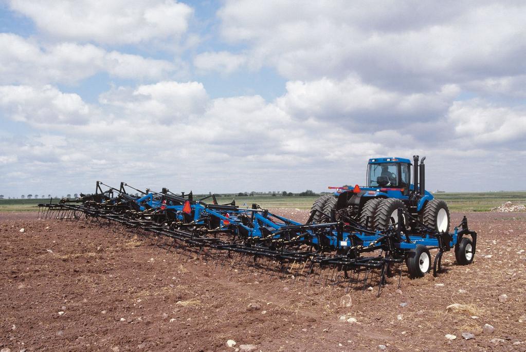 Machinery Implementing your growth projects New Holland equipment fits well in different crop rotation and different climatic conditions.