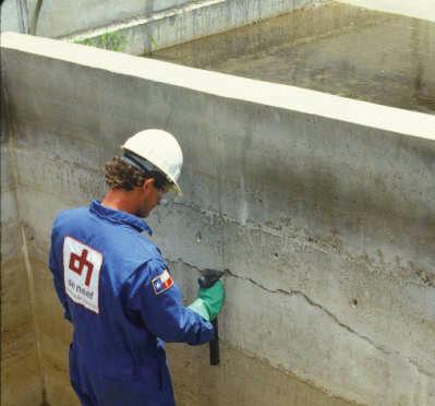 TECH BULLETIN Standard Application Procedures for Sealing Leaking Cracks or Joints with Grouts Crack Injection Procedures Polyurethanes, as well as some acrylics and acrylates, are commonly installed