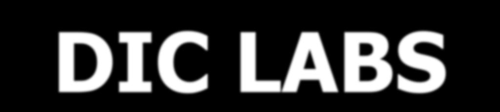 DIC LABS DIC Profile (Wesley Lab) CBC (WBC, HBG, PLATELET