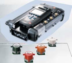 gas analysers are connected to the Testo data bus, they can then be controlled and read out on your PC.