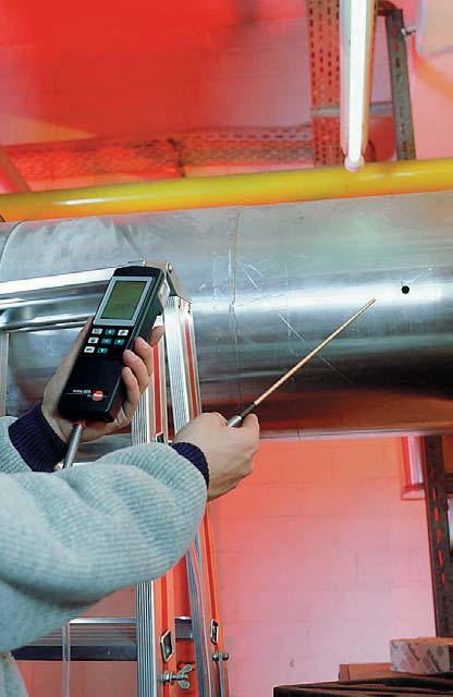6 Industrial flue gas Affordable analysis and documentation testo 325-I testo 325-I provides affordable flue gas analysis for CO, NO and SO2.