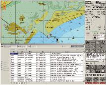 PLANNING With GEM ECDIS the operator can plan a route, setting the position of waypoints as well as the length and the angle of the route legs.