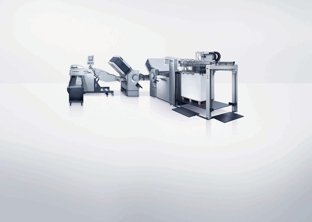 Outstanding characteristics. The facts at a glance. The fastest route to the finished product: the Stahlfolder TX 96 folding system will shorten your throughput times.