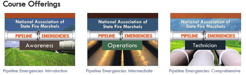 Identified sites* Owners and companies of gas transmission pipelines are regulated by the US Department of Transportation (DOT).