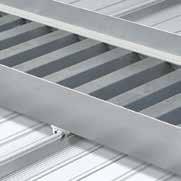 Designed specifically to complement Ziplok standing seam profiles, it will however fit any profiles with a