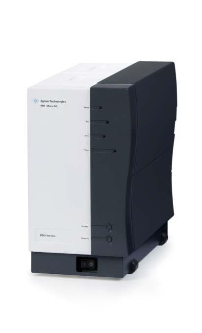 Introducing the Agilent 490 Micro GC The Agilent 490 Micro GC is our fifth generation rugged and compact analyzer for gas quality analysis in the laboratory, on-line
