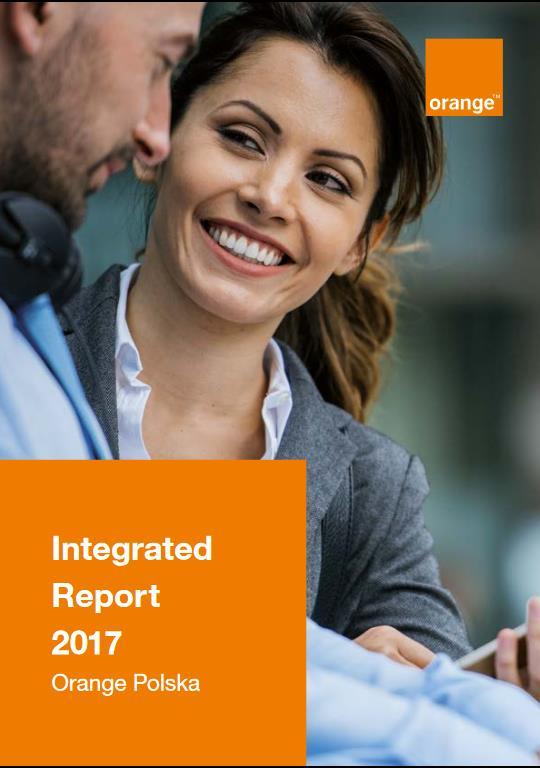Orange Polska published 2017 Integrated Report available at: