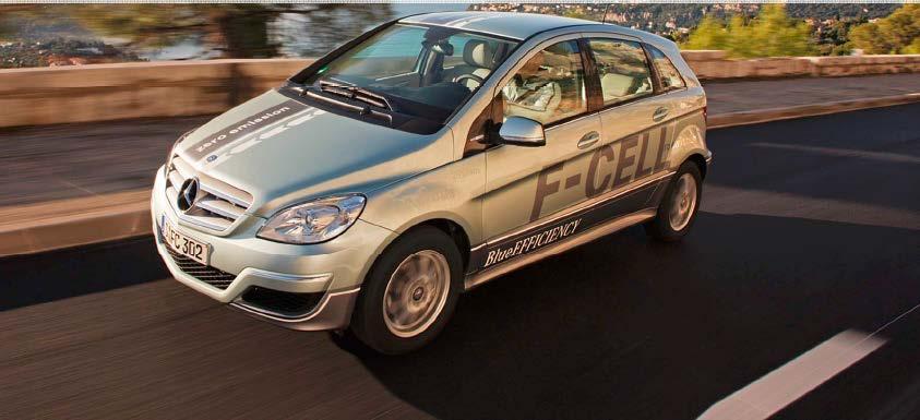 The Current Generation of Fuel Cell Vehicles Technical Data Vehicle Mercedes-Benz