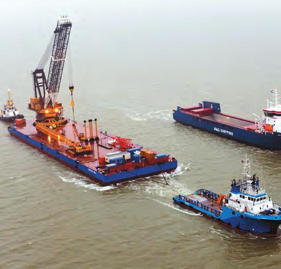 Dutch Offshore offers offshore crawler cranes, special offshore equipment, a
