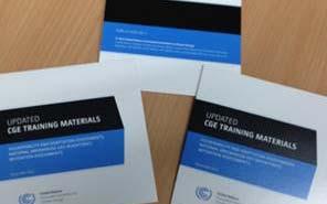 Training materials developed for strengthening institutional capacity for reporting Updated CGE training materials for national communications Vulnerability and adaptation (V&A) assessment: