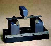 Bend / Flexure Test Rectangular specimen supported at its ends. Load is applied vertically at 1 or 2 pts.