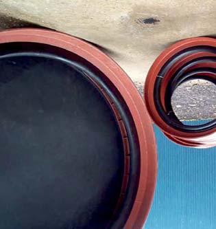 Call us on + CRUX Mud-Exclusion Diaphragms CRUX Mud-Exclusion Diaphragms are used to prevent seabed material from entering the annulus between the pile and pile sleeve or structure