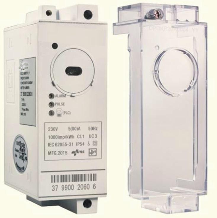 Water & Tamper Proof Smart DIN-III Meter Solution Dual Measurement Sensor/Contact MC171 Port (VTC) Prepayment /Post Payment Anti-Tamper/Theft