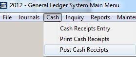 Municipal Software, Inc. MSI-Accounts Payable User s Guide 8. General Ledger Only Includes only items (revenue) applied to the project id from the General Ledger Module. 9.
