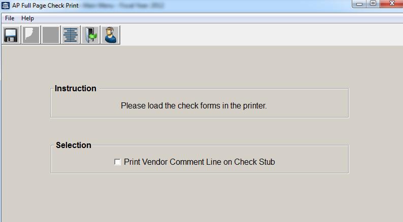 If you check the box Print Vendor Comments.