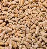 Pellet fuel made by