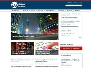 Archivists.org Extend your reach with a targeted web ad on SAA s site.