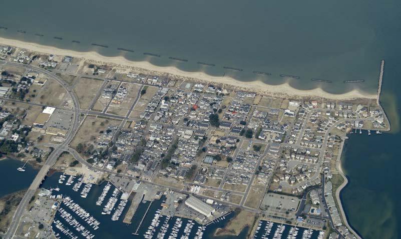 Types of Projects Hybrid Options: Hybrid living shoreline options include structures that are necessary to support vegetation growth or to create wide stable beaches.