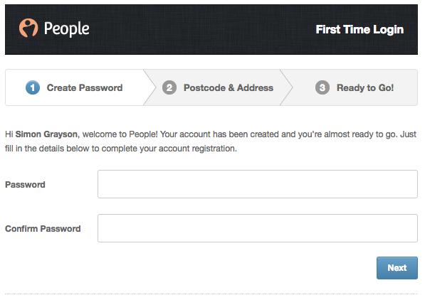 Creating a Password You will now need to create a password for your login credentials.