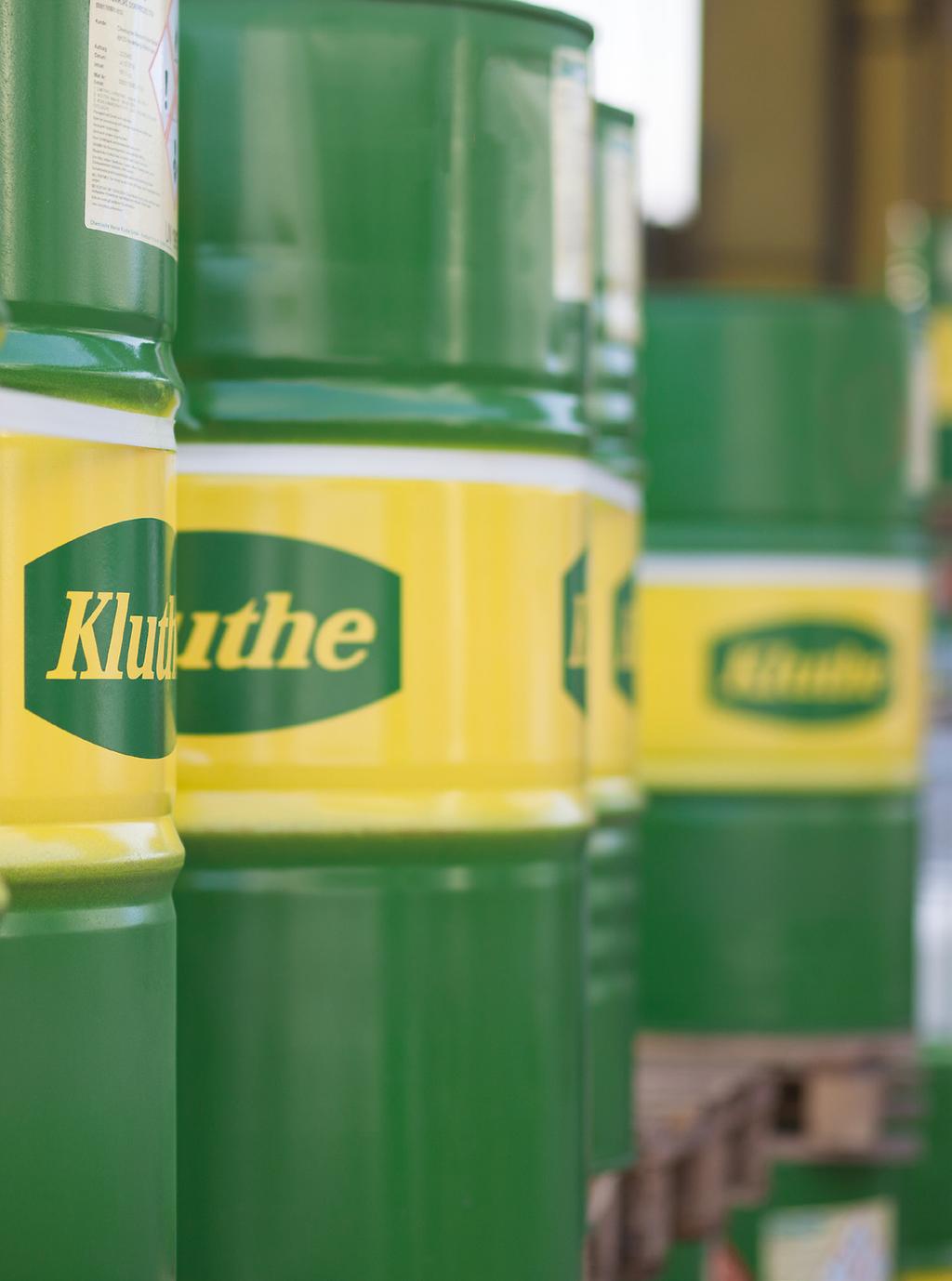4 KLUTHE AT A GLANCE KLUTHE AT A GLANCE Chemicals are all around us. The question is, how much is necessary and useful.