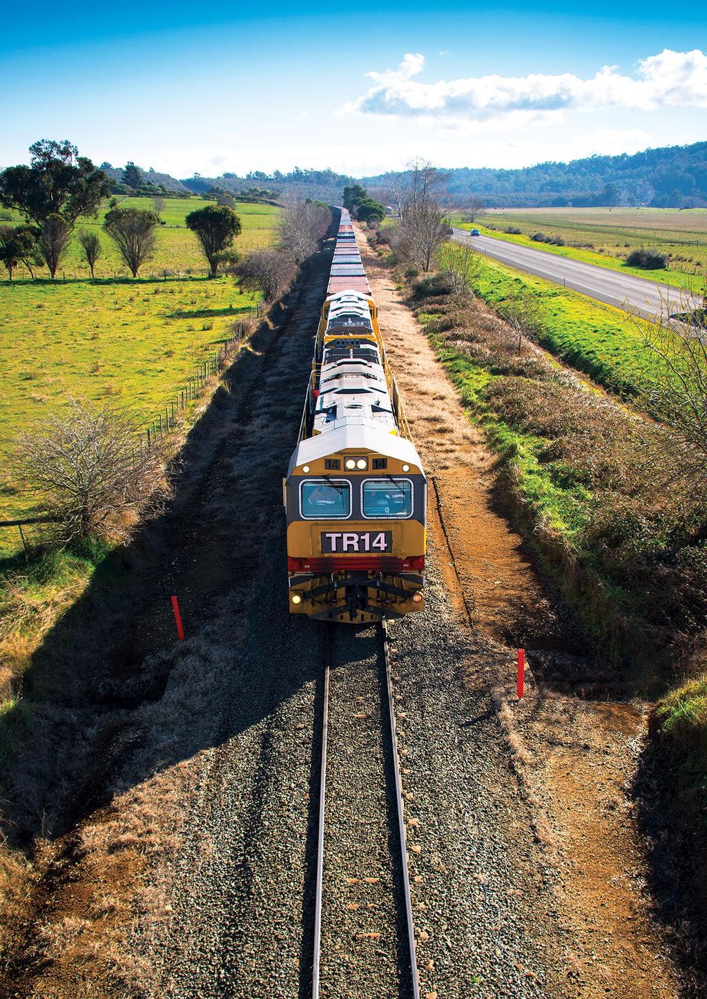 Table of Contents TasRail freight train, Tasmania Table of Contents 4 CHIEF EXECUTIVE S MESSAGE 6 6 6 WHO WE ARE Our Structure Statement of Intent 7 7 7 WHAT WE STAND FOR About This Plan Last Year s