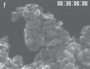 nanoparticles on carbon in an atmospheric environment.