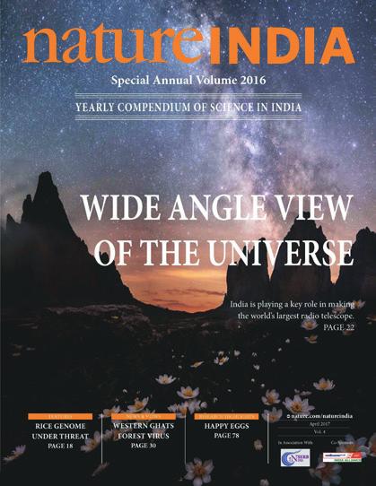 policy features, career articles and interviews with some leading lights of Indian science.