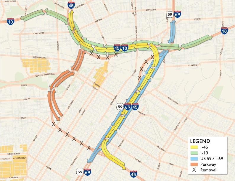0 0 0 0 The length of this alternative, including interchange improvements, would be approximately. miles. Plan views and section views for Segment, Alternative are provided in Appendix B, Sheets and.