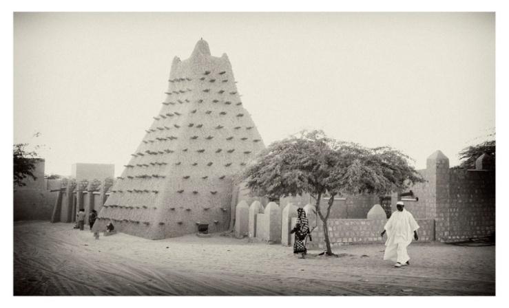Houses are built out of natural materials and can withstand the desert heat Activity 7 Find Timbuktu in the atlas.