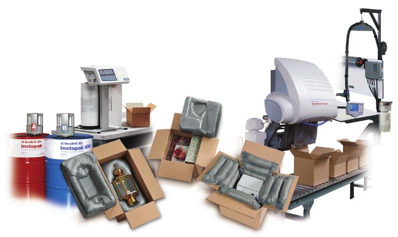 Inflatable Packaging Fill-Air Inflatable Void Fill Packaging Systems NewAir I.B.