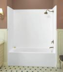TUB-SHOWERS DuraCore tub-shower units combine the advantages of beauty, durability and easy maintenance in your choice of versatile designs, including a new subway-tile look available through our