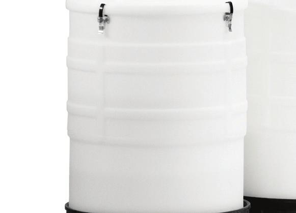 in the sizes that you need. These multifunctional drums are easily moved to cold rooms and stored until you need them.