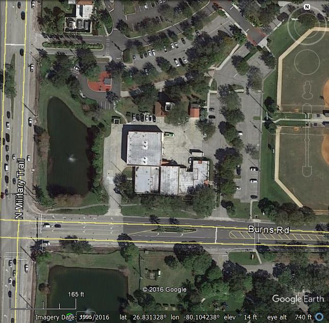Test Location Plan ( of ) Palm Beach Gardens City Hall Additions 000 N Military Trail Palm Beach Gardens, FL GFA Project No.