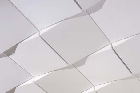 GEOMETRIX Metal Ceiling Panels enable you to add new