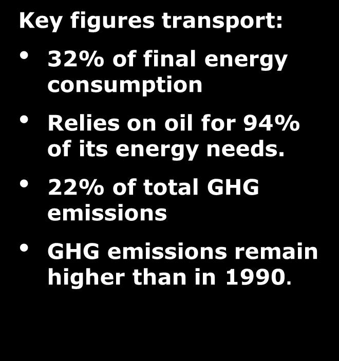 0% 5% 1% Challenge in transport 15% 23% Gasoline Diesel Kerosene Gas Biofuel